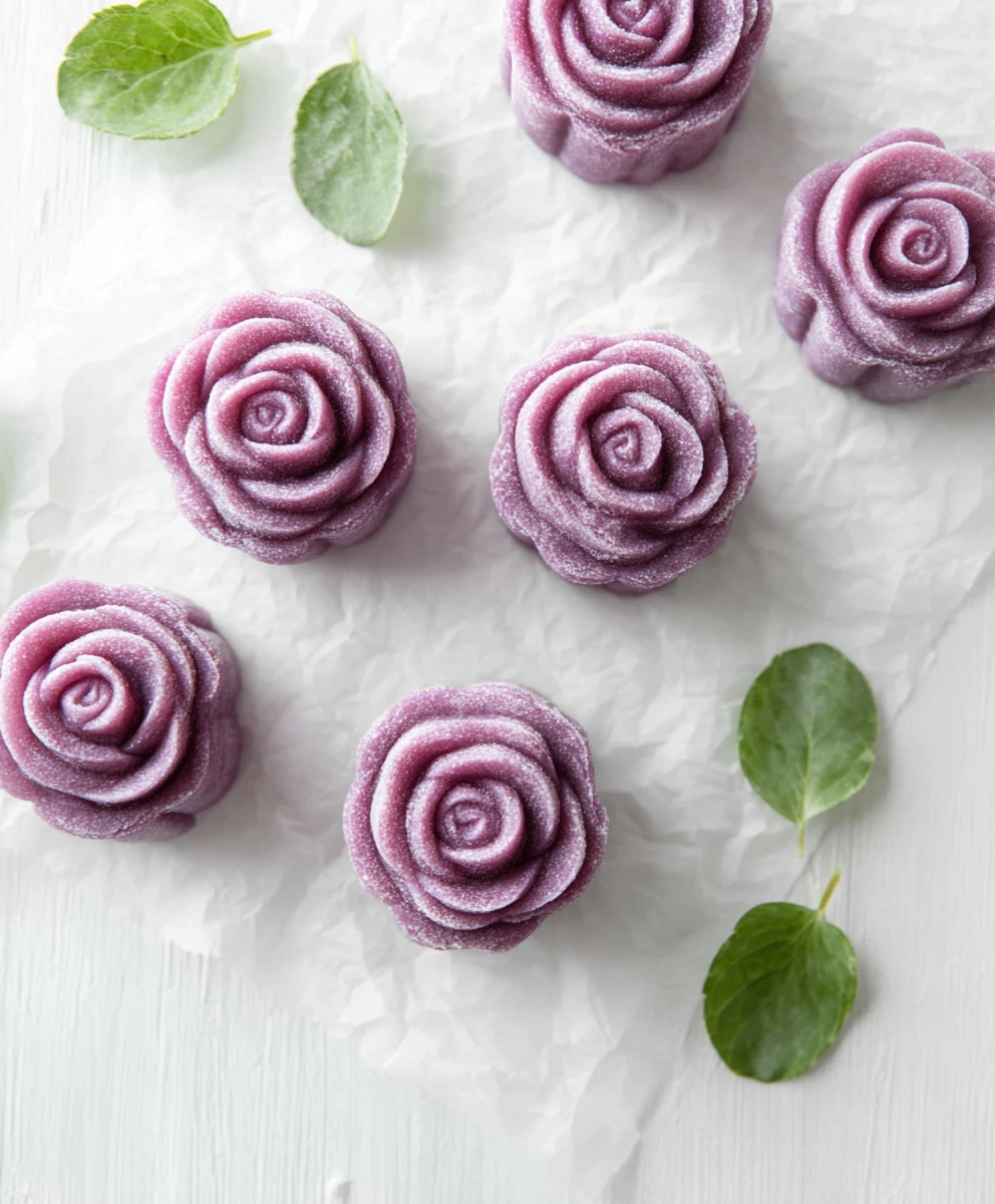 Paleo Purple Sweet Potato Mooncakes (Vegan & Gluten‑Free)